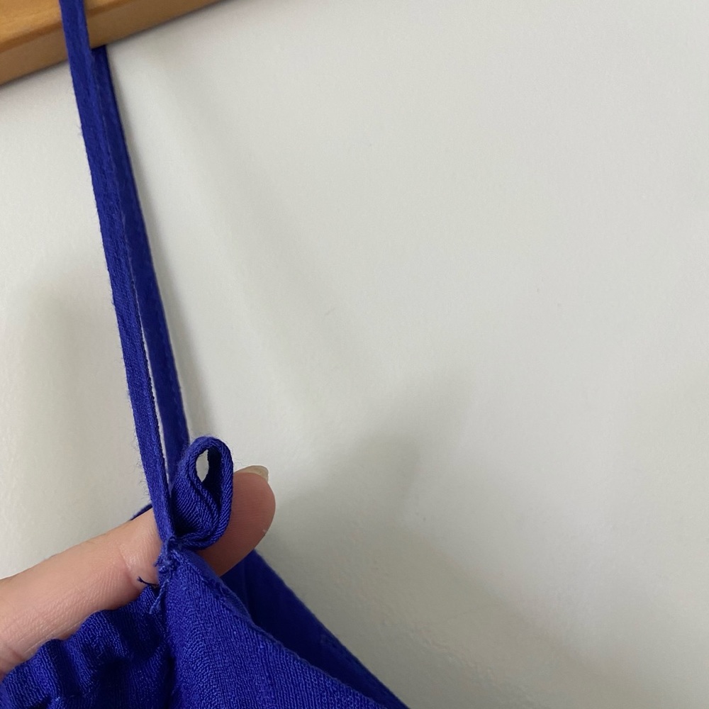 Anthropologie Moulinette Soeurs Blue Cutout Dress - Picture 10 of 10